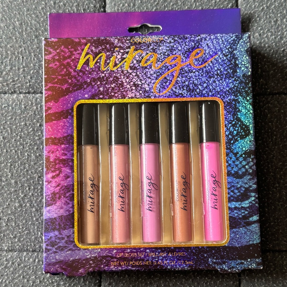 NWT ColorCO Mirage Lip Gloss Set - Neutrals & Pinks!